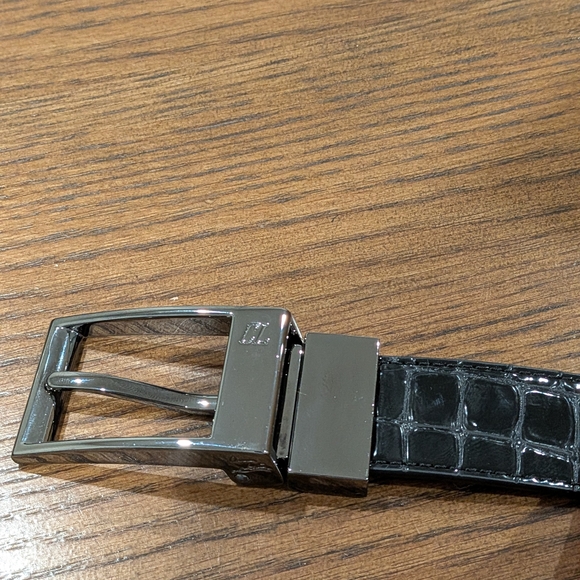 Christian Louboutin Black Leather Belt - Picture 9 of 9